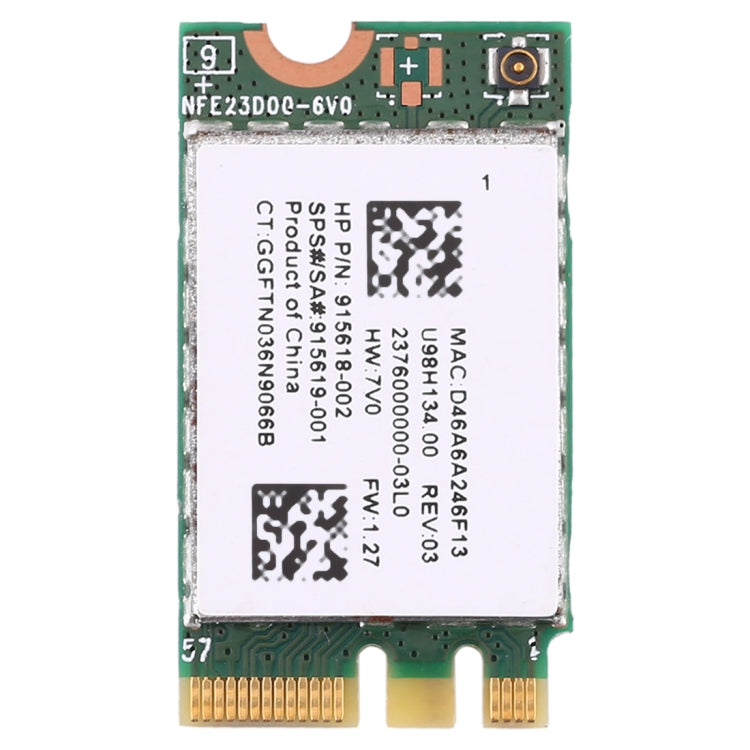 RTL8723DE 246 G6 Network Card BT 4.0 2.4G SPS 915619-001/915618-002 300M For HP Laptops RTL8723DE 246 G6 Network Card BT 4.0 2.4G SPS 915619-001/915618-002 300M For HP Laptops